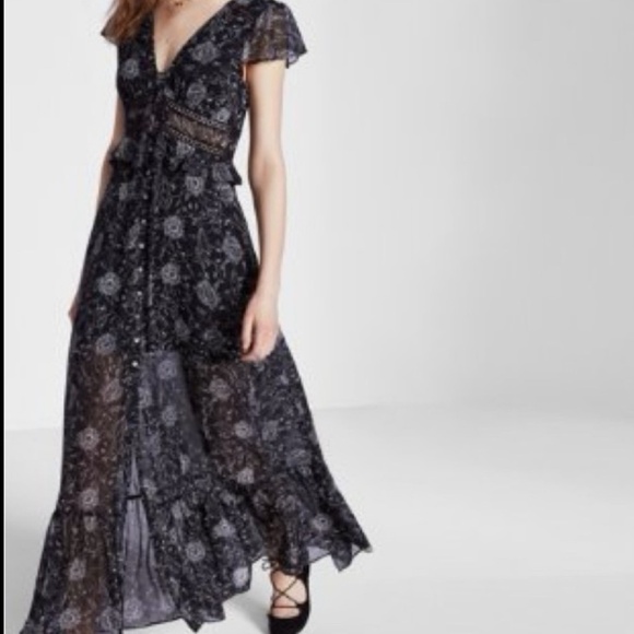 Express maxi dress size 0 - Picture 1 of 6